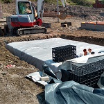 DTM Groundworks Ltd - Water Retention Tanks, Rawtenstall